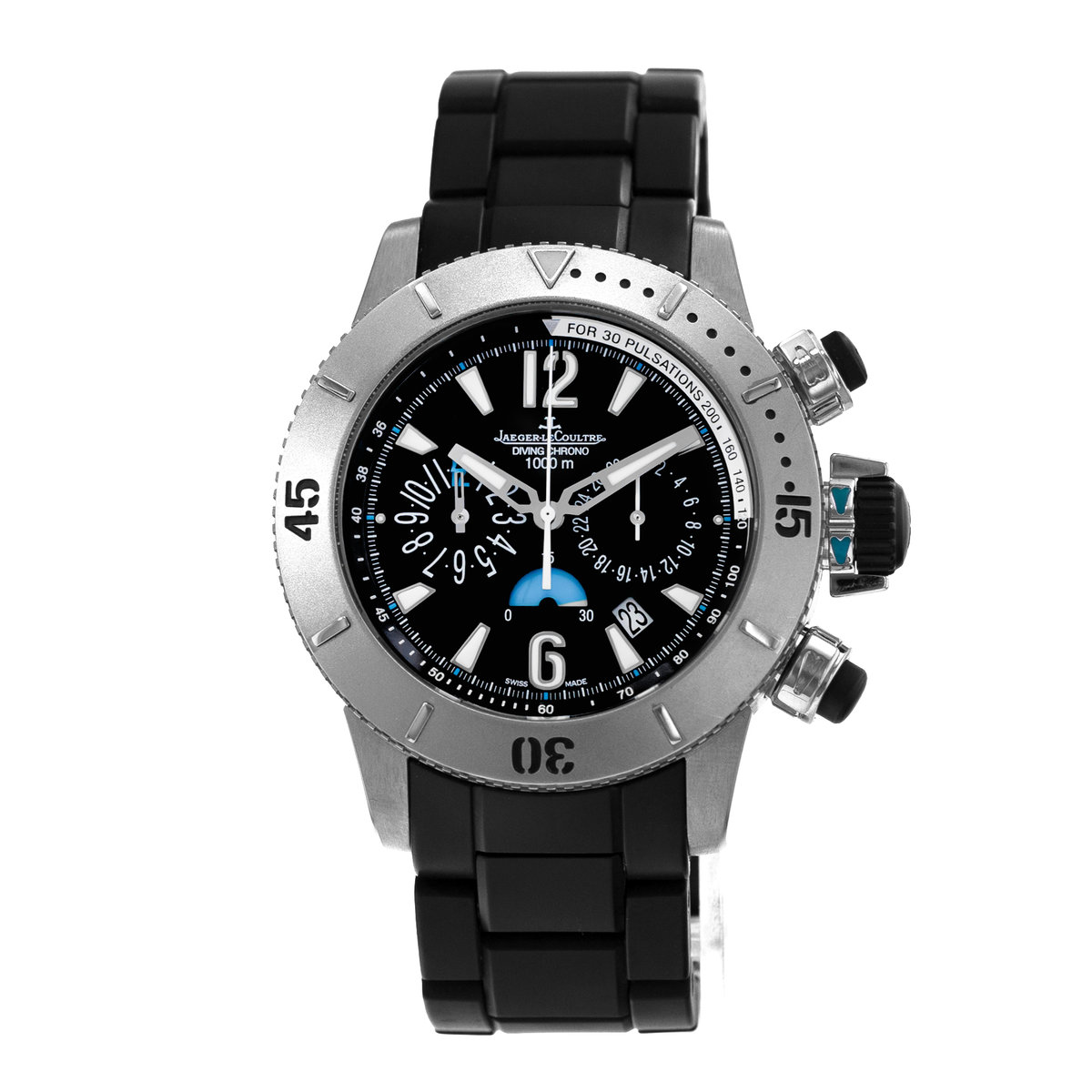 Jaeger-LeCoultre Master Compressor Diving Chronograph Q186T770 Titanium Mens