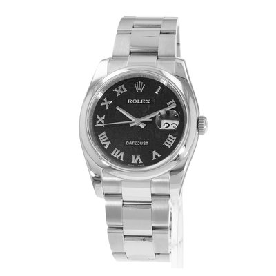 Rolex Datejust 36 116200 Black Dial 36