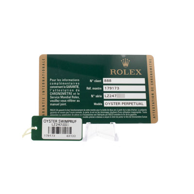 Rolex Datejust 26 179173 Gold Dial 26