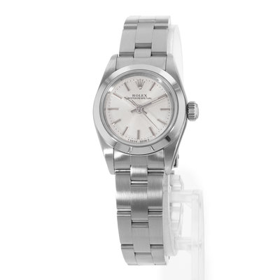 Rolex Oyster Perpetual 24 67180 Silver Dial 24