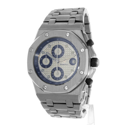 Audemars Piguet Royal Oak Offshore Chronograph 25721TI.OO.1000TI.03 White Dial 42