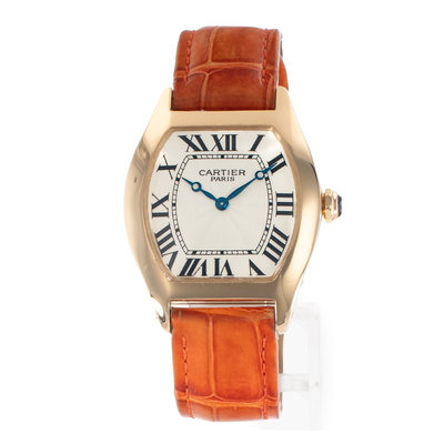 Cartier Tortue W1531851 2496 Silver Dial 34x43