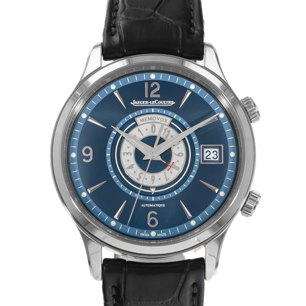Jaeger-LeCoultre Master Memovox Q410848J Control 40mm Blue Mens Watch 2021