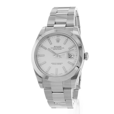 Rolex Datejust 41 126300 White Dial 41