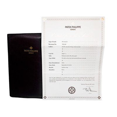 Patek Philippe Calatrava 3919 White Dial 33