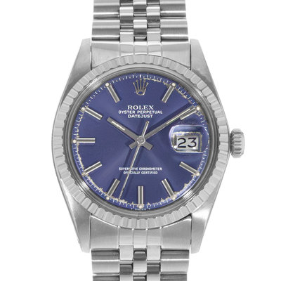 Rolex Datejust 36 1603 Blue Dial 36