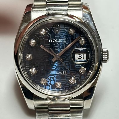 Rolex Datejust 36 116200 NA Dial 36