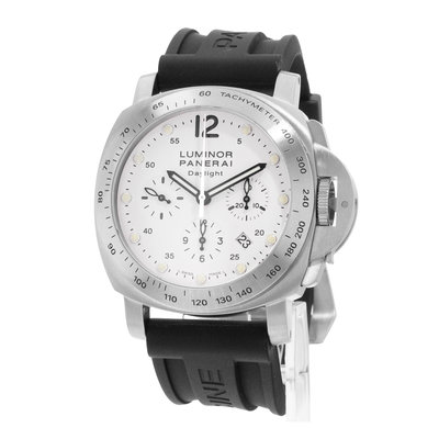 Panerai Luminor Chrono PAM 00251 White Dial 44mm