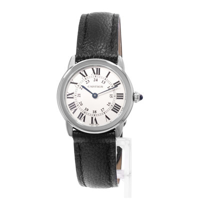 Cartier Ronde Solo 29mm W6700155 3601 Silver Dial 30