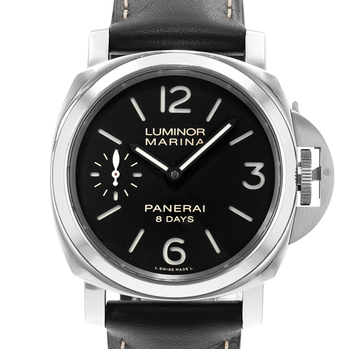 Panerai Luminor Marina 8 Days PAM 00510 Black Dial 44