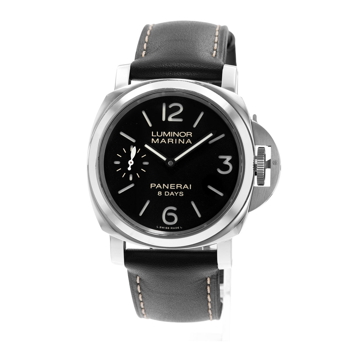 Panerai Luminor Marina 8 Days PAM 00510 Black Dial 44
