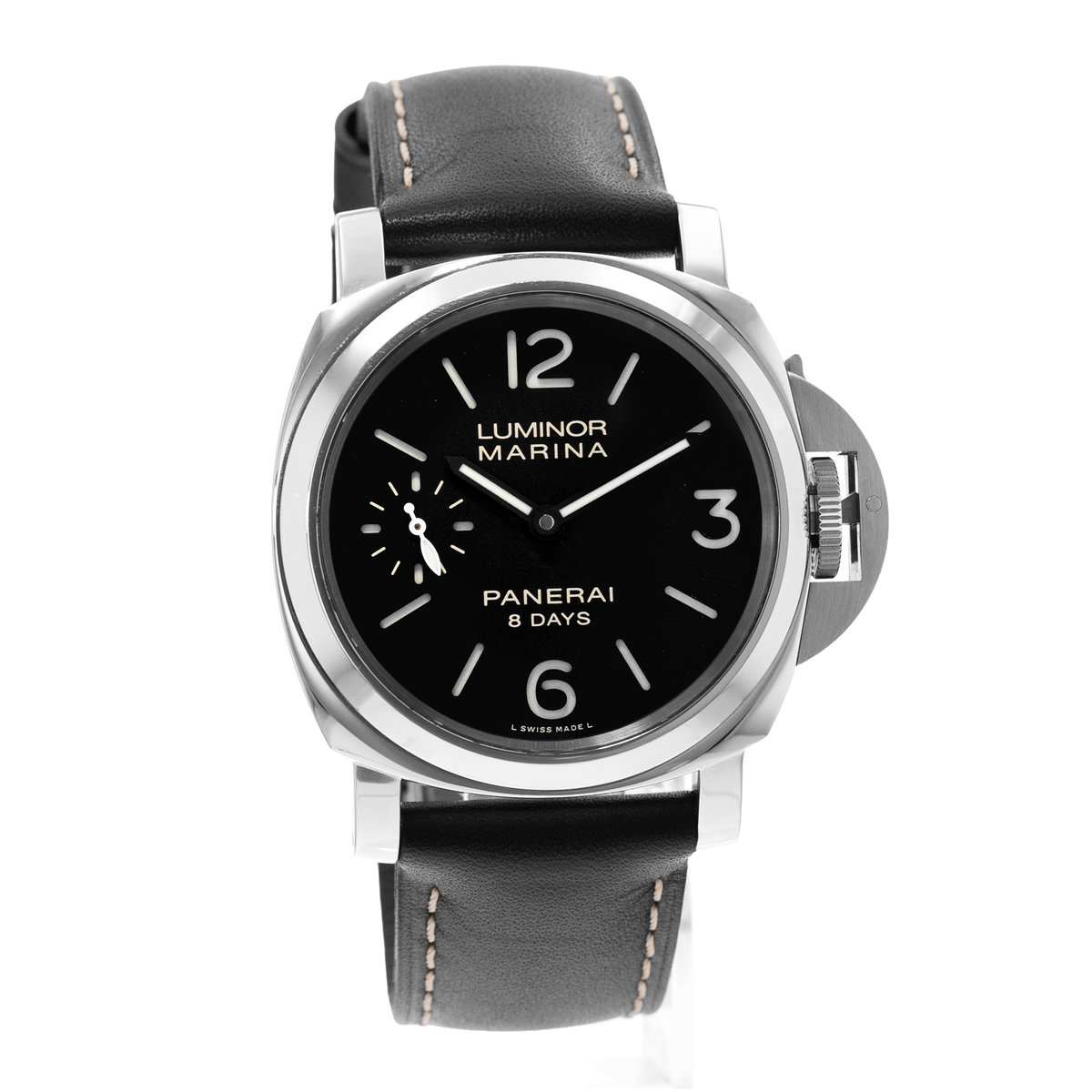 Panerai Luminor Marina 8 Days PAM 00510 Black Dial 44