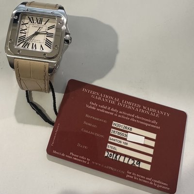 Cartier Santos 100