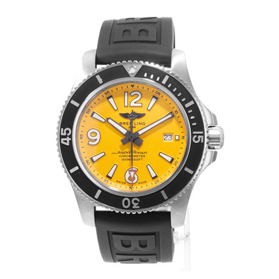 Breitling Superocean 44 A17367  Yellow Dial 44mm