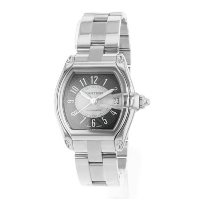 Cartier Roadster W62001V3 2510 Grey Dial 37x44