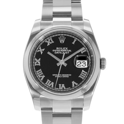 Rolex Datejust 36 116200 Black Dial 36