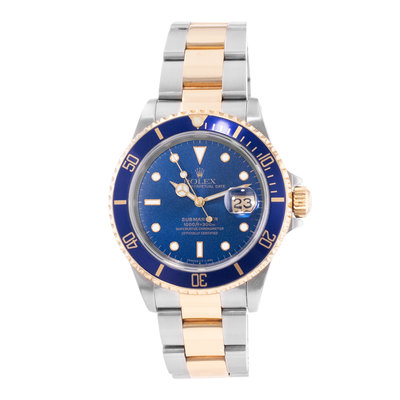 Rolex Submariner Date 16613 Blue Dial 40