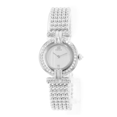 Cartier Colisee WB1059M8 1981 Silver Dial 24