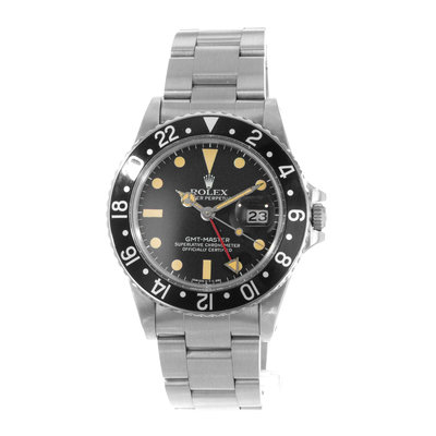 Rolex GMT-Master 16750 Black Dial 40