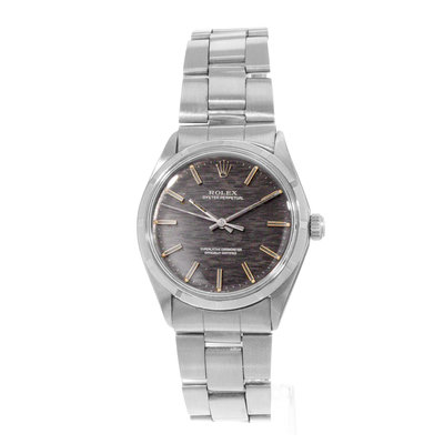 Rolex Oyster Perpetual 34 1003 Grey Dial 34