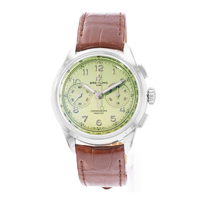 Breitling Premier B09 AB0930D31L1P1 Green Dial 40