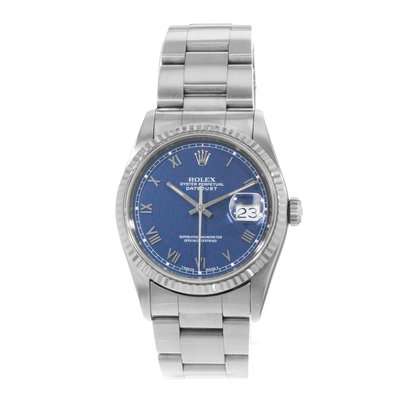 Rolex Datejust 36 16234 Blue Dial 36