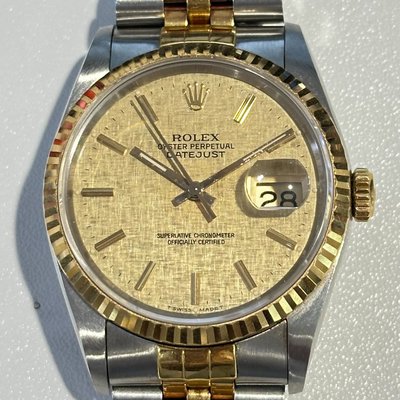 Rolex Datejust 36 16233 NA Dial 36