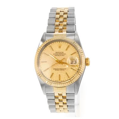 Rolex Datejust 36 16013 Champagne Dial 36