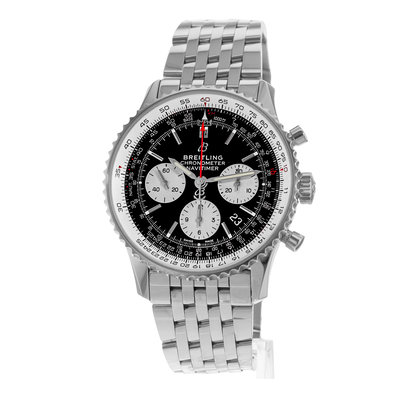 Breitling Navitimer 1 B01 Chronograph AB0121 Black Dial 43