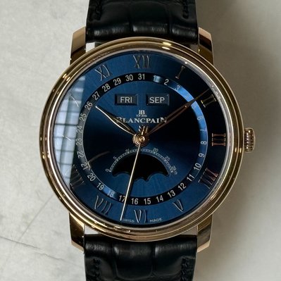 Blancpain Villeret Quantième Complet 6654364055B NA Dial 40