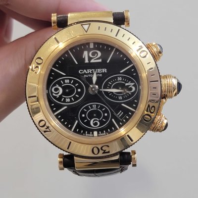 Cartier Pasha Seatimer W301970M 3027 NA Dial 42