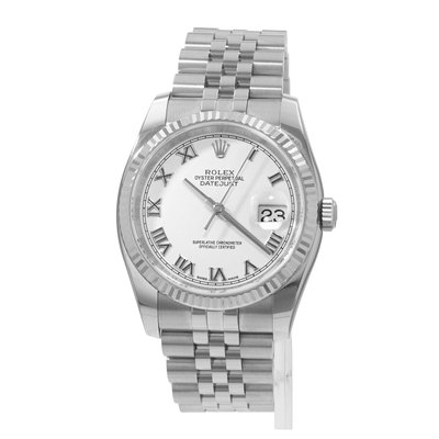 Rolex Datejust 36 116234 White Dial 36