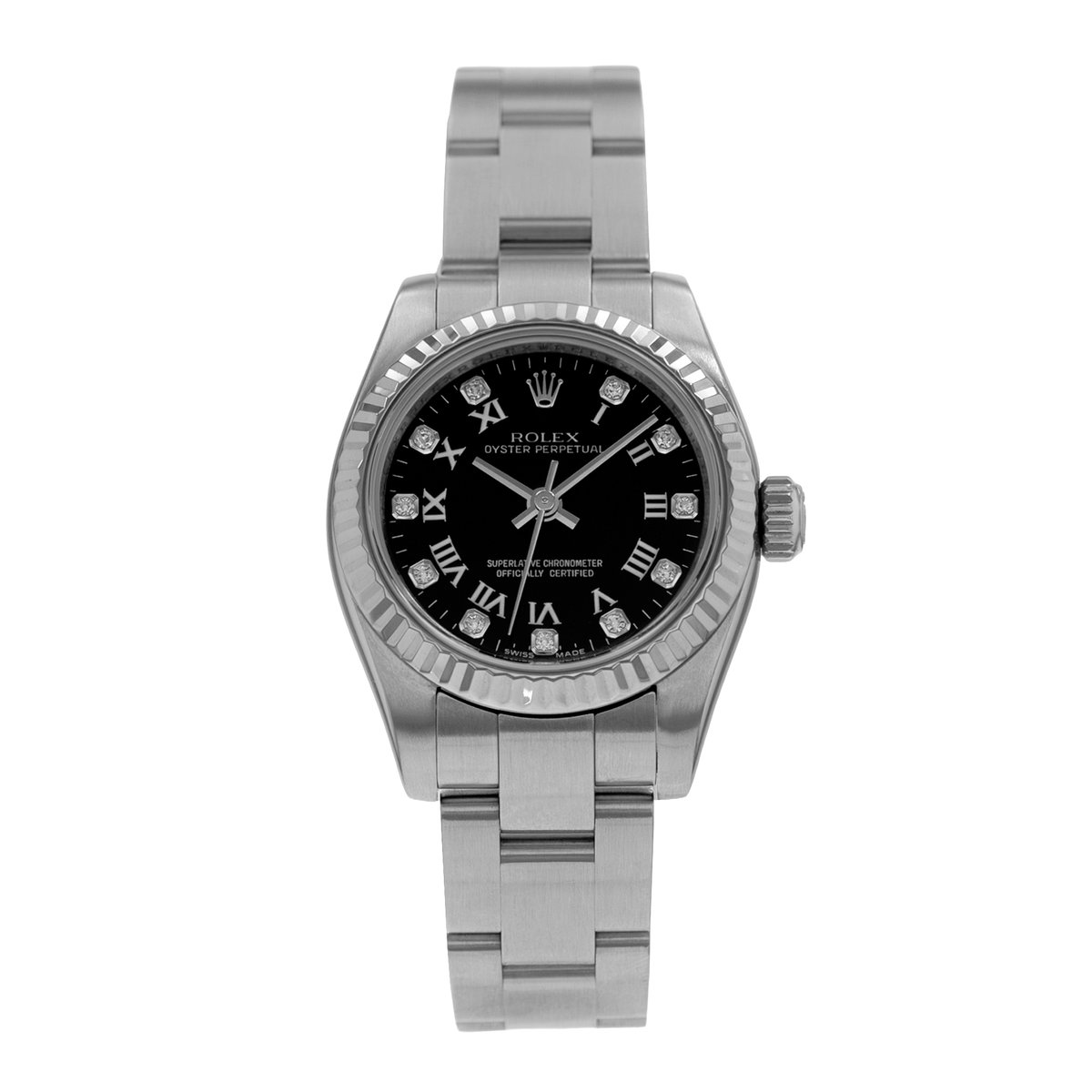 Rolex Oyster Perpetual 26 176234 Black Dial 26