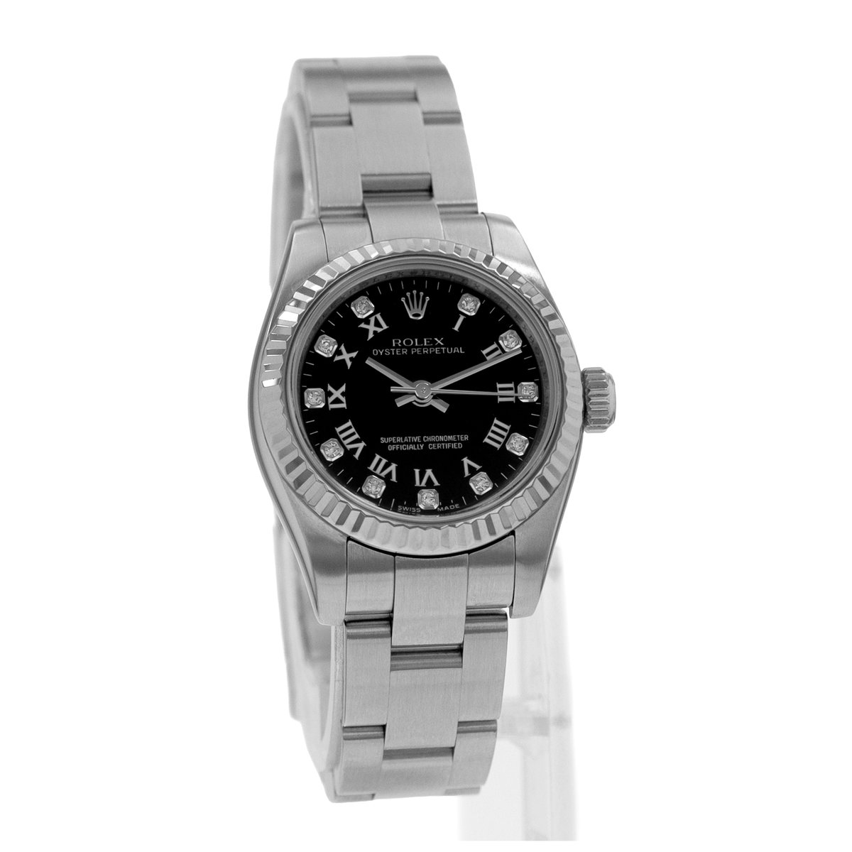 Rolex Oyster Perpetual 26 176234 Black Dial 26
