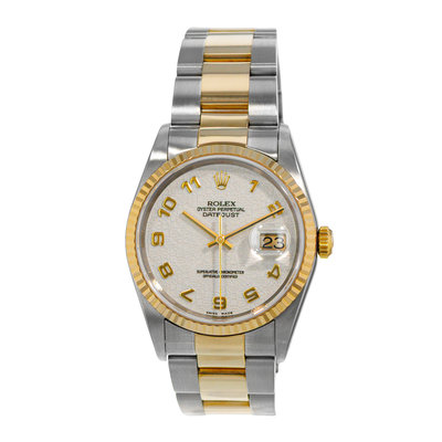 Rolex Datejust 36 16233 White Dial 36