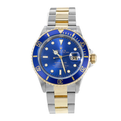 Rolex Submariner Date 16613 Blue Dial 40