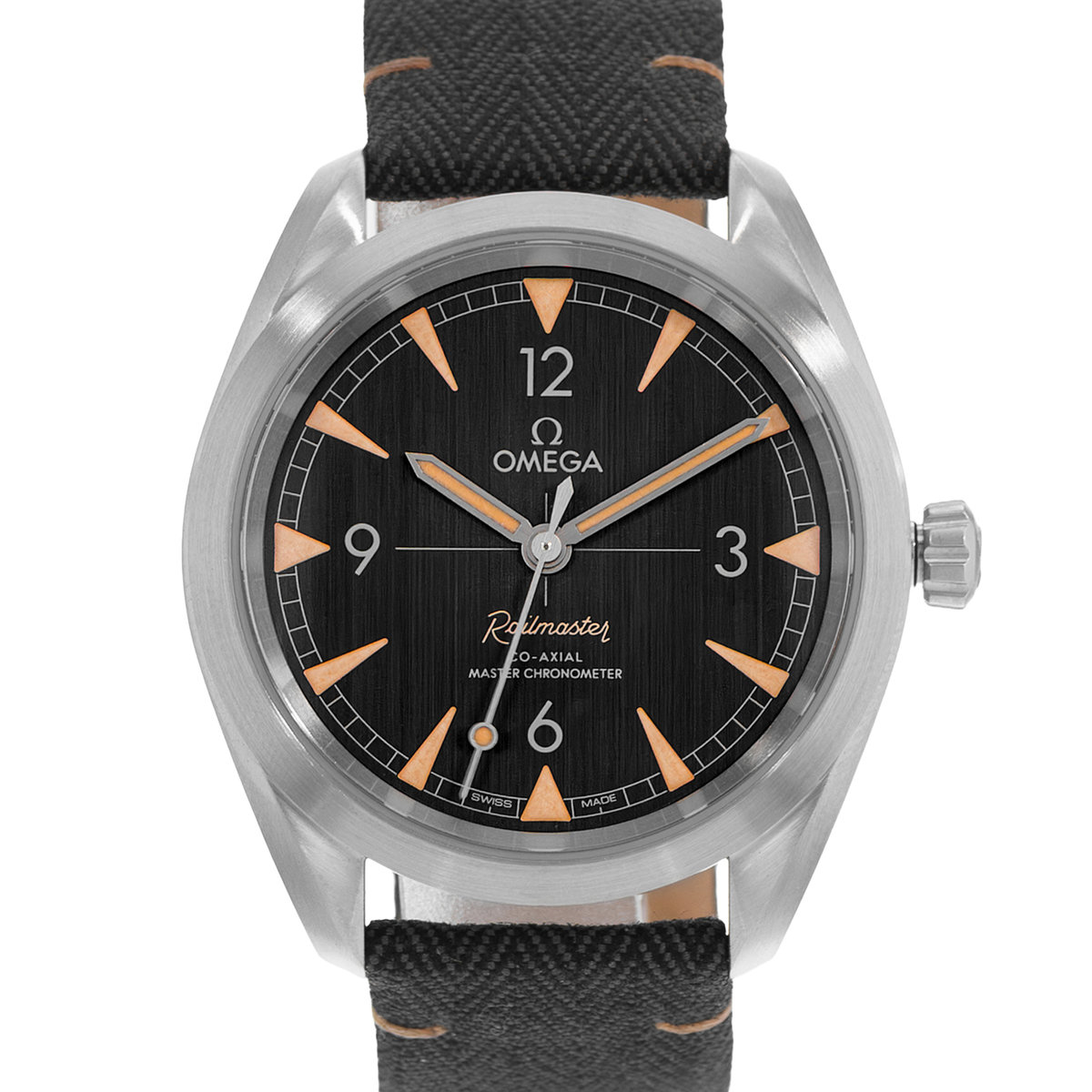 Omega Seamaster Railmaster 220.12.40.20.01.001 40mm Black Automatic Mens Watch