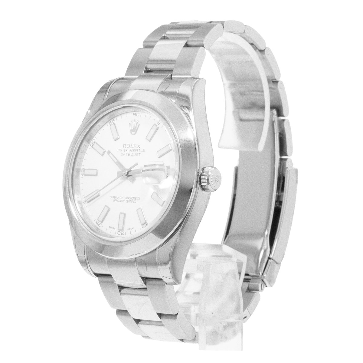 Rolex Datejust II 116300 White Dial 41