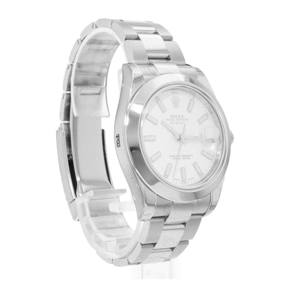 Rolex Datejust II 116300 White Dial 41