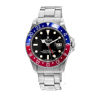 Rolex GMT-Master 1675 Black Dial 40