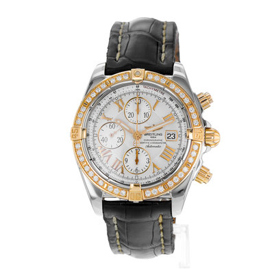 Breitling Chronomat Evolution C13356 Silver Dial 44