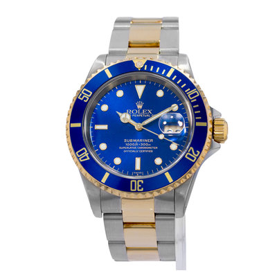 Rolex Submariner Date 16613 Black Dial 40