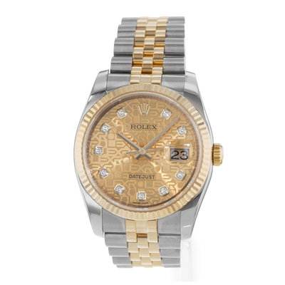 Rolex Datejust 36 116233 Champagne Dial 36