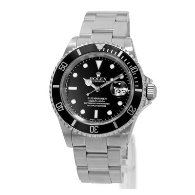 Rolex Submariner Date 16610 Black Dial 40