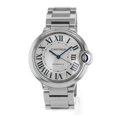 Cartier Ballon Bleu 36mm  W6920046 3284 Silver Dial 36