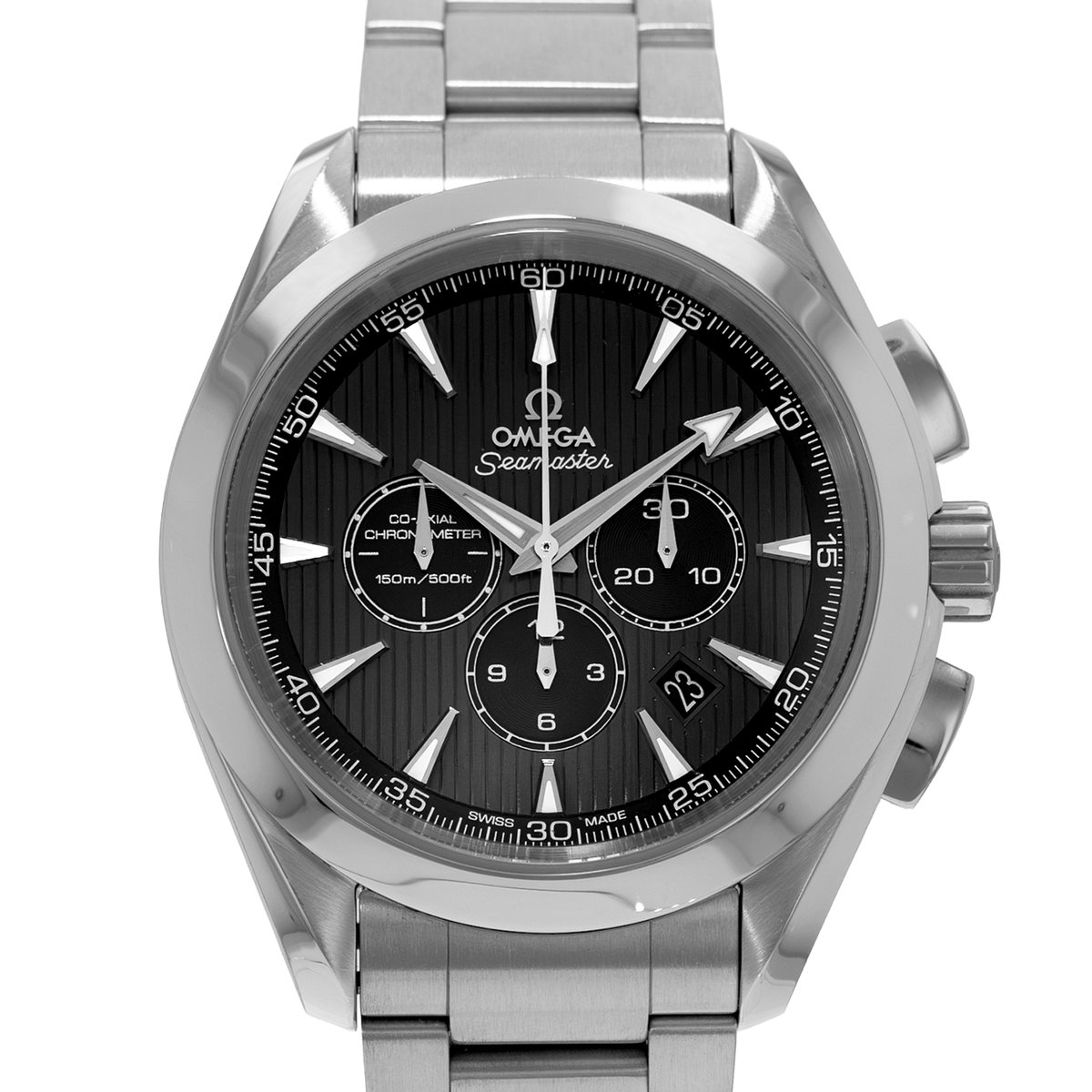 Omega Seamaster Aqua Terra 231.10.44.50.01.001 44mm Black Steel Mens Watch