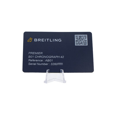 Breitling Premier B01 Chronograph AB0118A61C1A1 Blue Dial 42