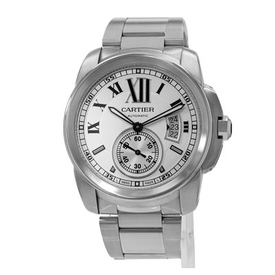 Cartier Calibre de Cartier W7100015 3389 Silver Dial 42