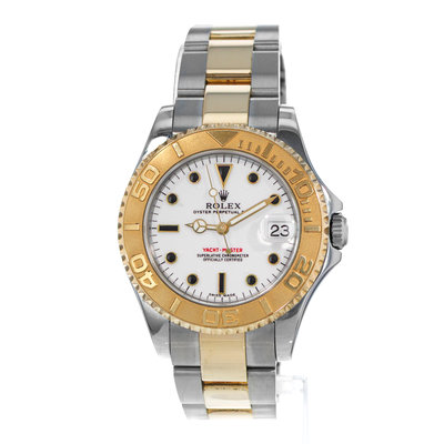 Rolex Yacht-Master 35 168623 White Dial 35