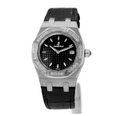 Audemars Piguet Royal Oak Lady 67601ST.ZZ.D002CR.01 Black Dial 33